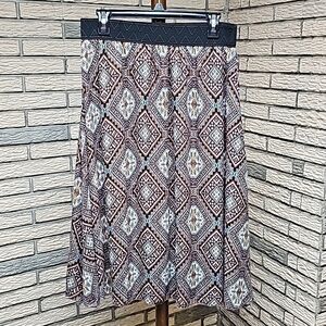 LuLaRoe Skirt Sz Large Boho Looking!